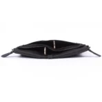 Goolink GL32400 – Premium Genuine Leather Wallet for Men | Sleek Bifold Design with Dual Zippers | Black - Image 5