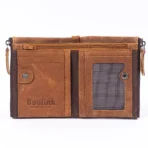 Goolink Men’s Wallet – Model GL32401 | Genuine Leather, Bifold, Dual Zipper - Image 8