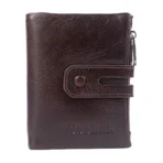 Goolink Premium Leather Wallet – Model GL32411 – Holds 17 Cards, Dual Zippers, Full-Length Cash Pocket, RFID Protected - Image 2