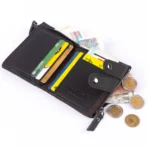 Goolink Men’s Wallet – Model GL32430 | Black Genuine Leather, Chain Design, High Capacity & Multi-Functional - Image 8