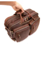 Goolink GL52612 | 3-in-1 Genuine Leather Business & Travel Bag - Image 11