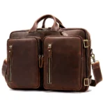 Goolink GL52612 | 3-in-1 Genuine Leather Business & Travel Bag