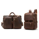 Goolink GL52612 | 3-in-1 Genuine Leather Business & Travel Bag