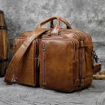 Goolink GL52615 Versatile 3-in-1 Leather Bag - Exceptional Capacity - Image 9