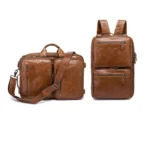 Goolink GL52615 Versatile 3-in-1 Leather Bag - Exceptional Capacity