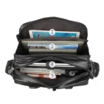Goolink GL52620 Top Grain Leather Black Briefcase for Men - Image 10
