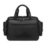 Goolink GL52620 Top Grain Leather Black Briefcase for Men - Image 8