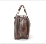 Goolink GL52622 Genuine Leather Men's Travel Briefcase & Laptop Bag - Image 3