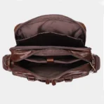 Goolink GL52622 Genuine Leather Men's Travel Briefcase & Laptop Bag - Image 5