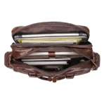 Goolink GL52622 Genuine Leather Men's Travel Briefcase & Laptop Bag - Image 6